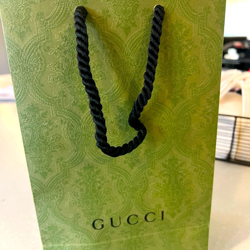 Gucci accessories gift bag